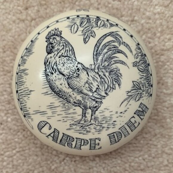 Vintage Carpe Diem Paperweight - NIB - Picture 1 of 5